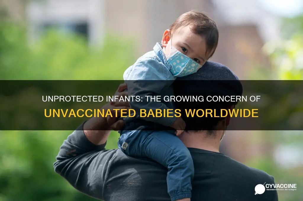 how many babies are not vaccinated