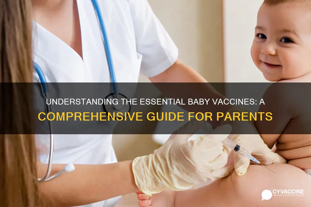 how many baby vaccines are there