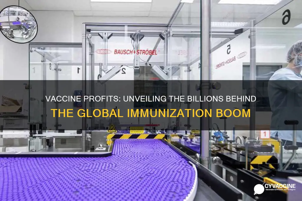 how many billions made on vaccines