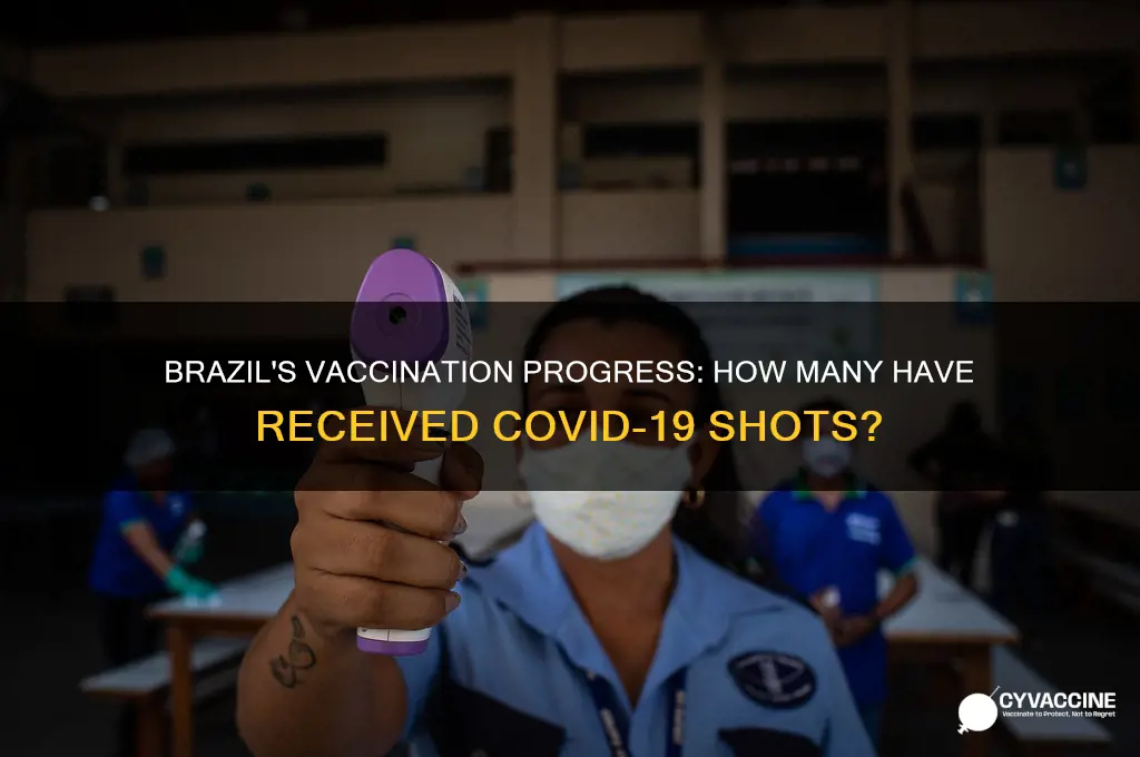how many brazilians have been vaccinated