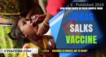Jonas Salk's Polio Vaccine: Dramatic Drop in Cases Worldwide