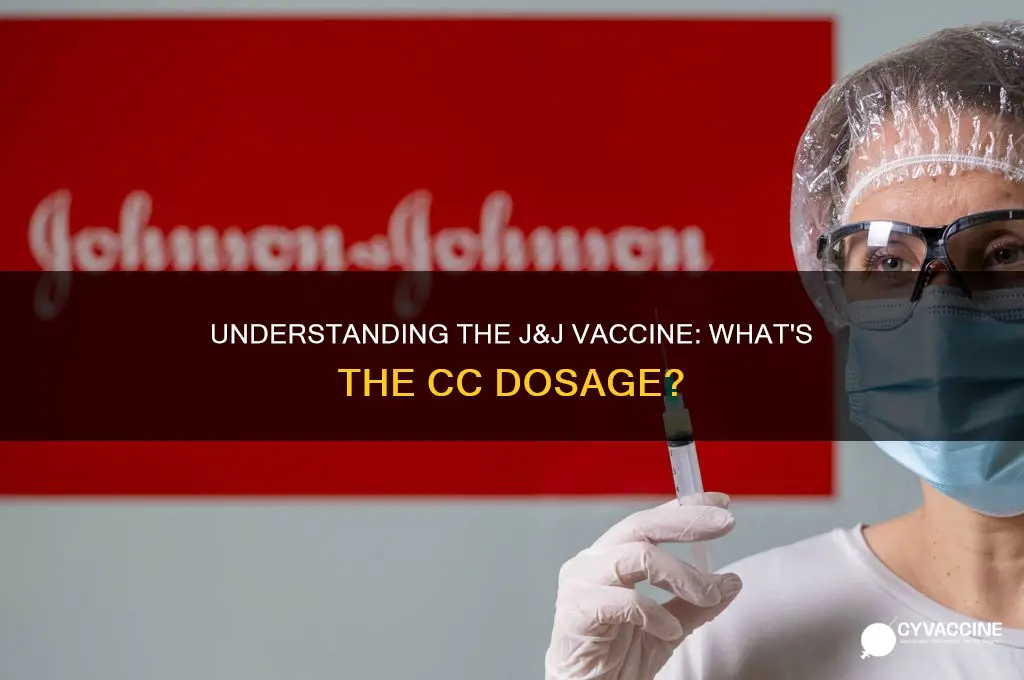 how many cc is the j&j vaccine