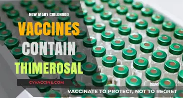 Childhood Vaccines and Thimerosal: Uncovering the Preservative's Presence