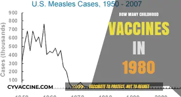 Childhood Vaccines in 1980: A Look at the Immunization Schedule