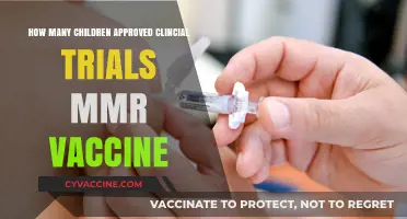 MMR Vaccine Clinical Trials: How Many Children Were Approved?