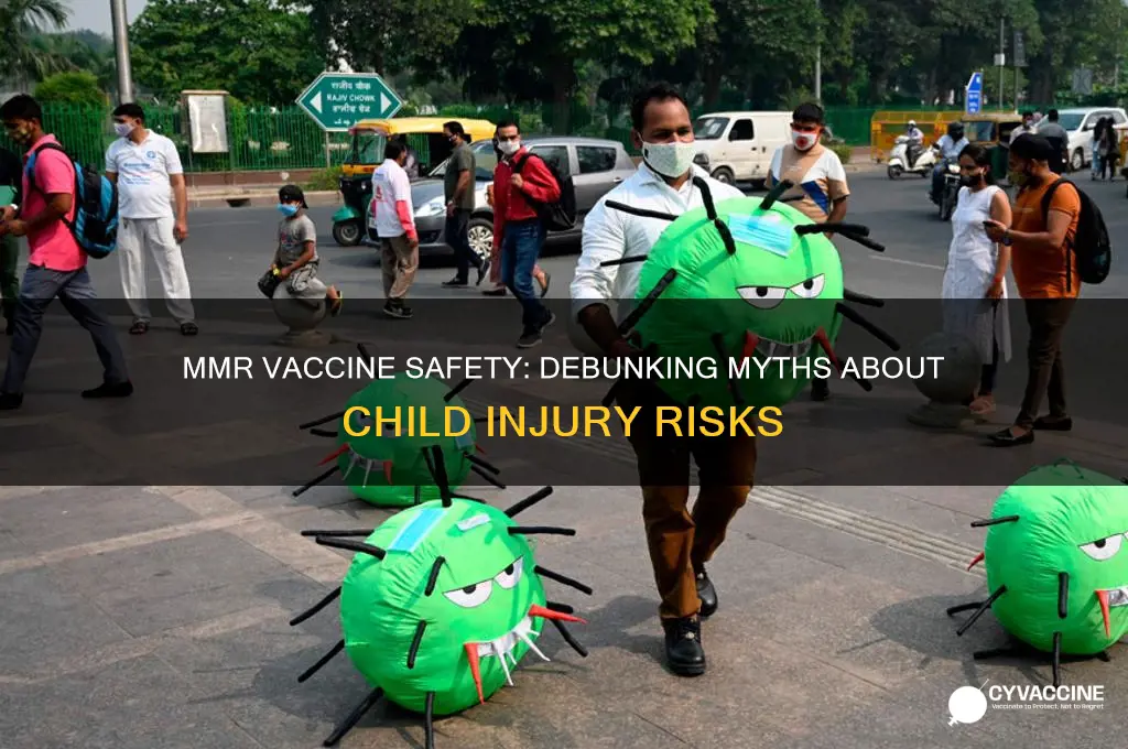how many children are injured by mmr vaccine