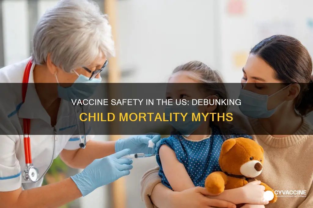 how many children die from vaccines in the us