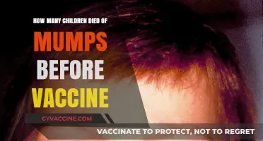 Mumps Mortality: Pre-Vaccine Child Deaths and Historical Impact