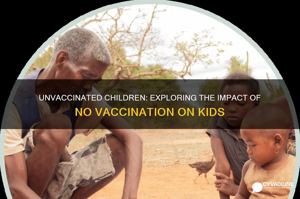 how many children from no vaccination