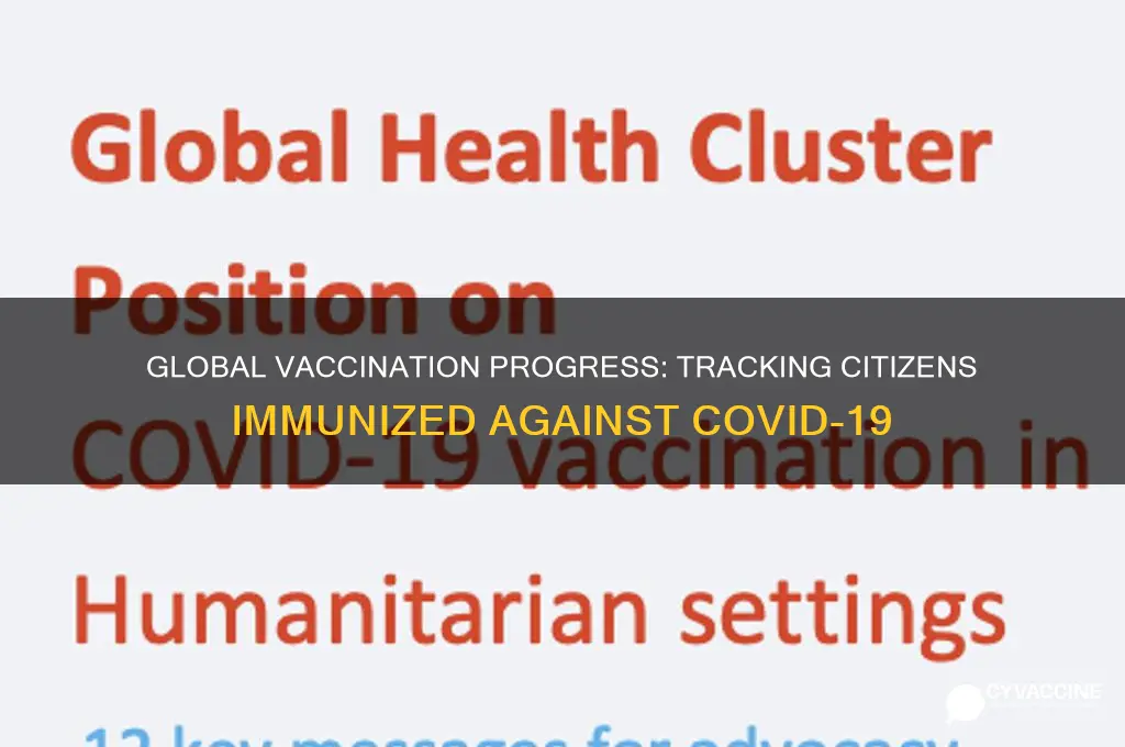how many citizens have been vaccinated