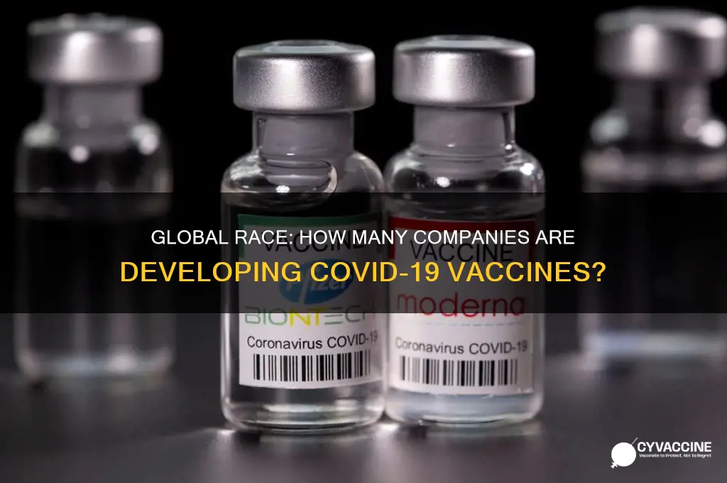 how many companies are making the coronavirus vaccine