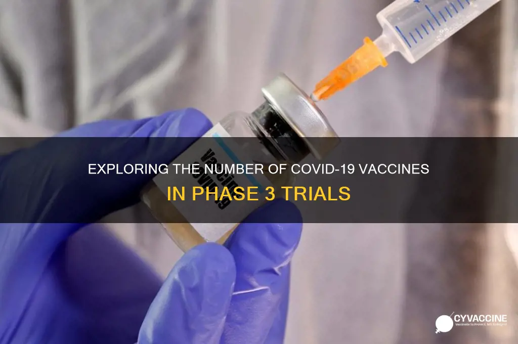 how many corona vaccines are in phase 3