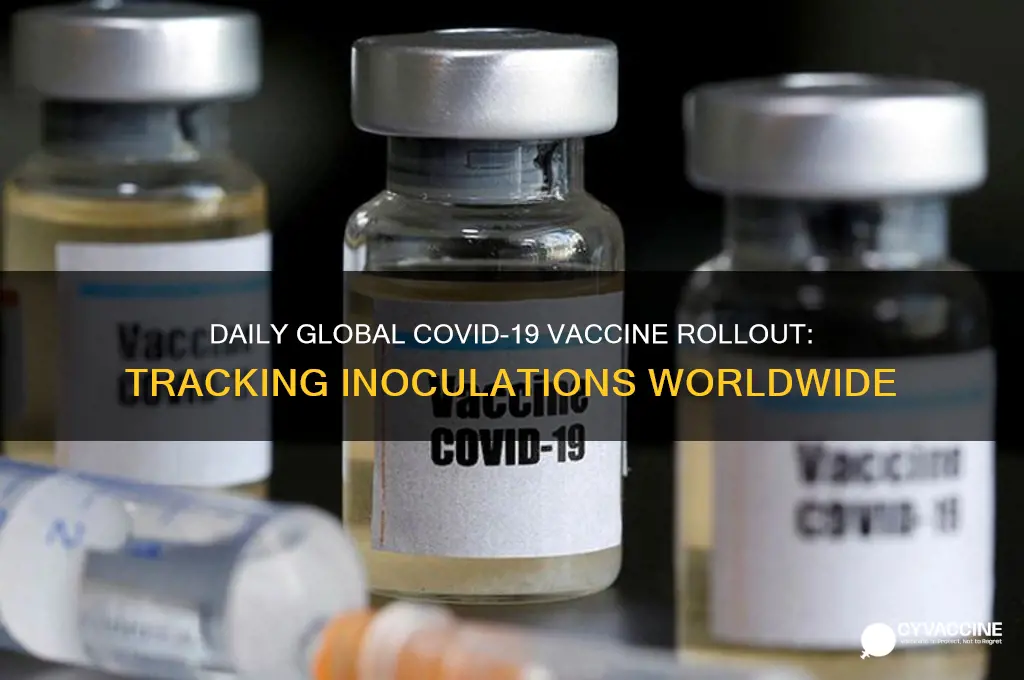 how many coronavirus vaccines per day