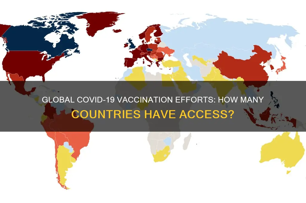 how many countries have coronavirus vaccine