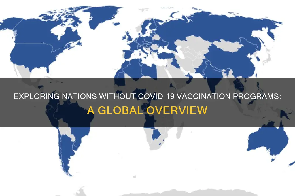 how many countries have no vaccine