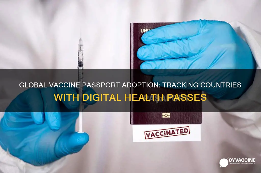 how many countries have vaccine passports
