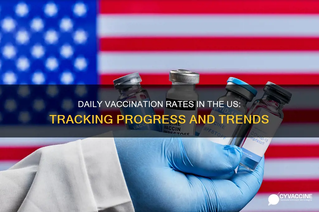 how many daily vaccinations in us