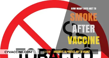 Post-Vaccine Smoking Guidelines: How Long Should You Avoid Cigarettes?