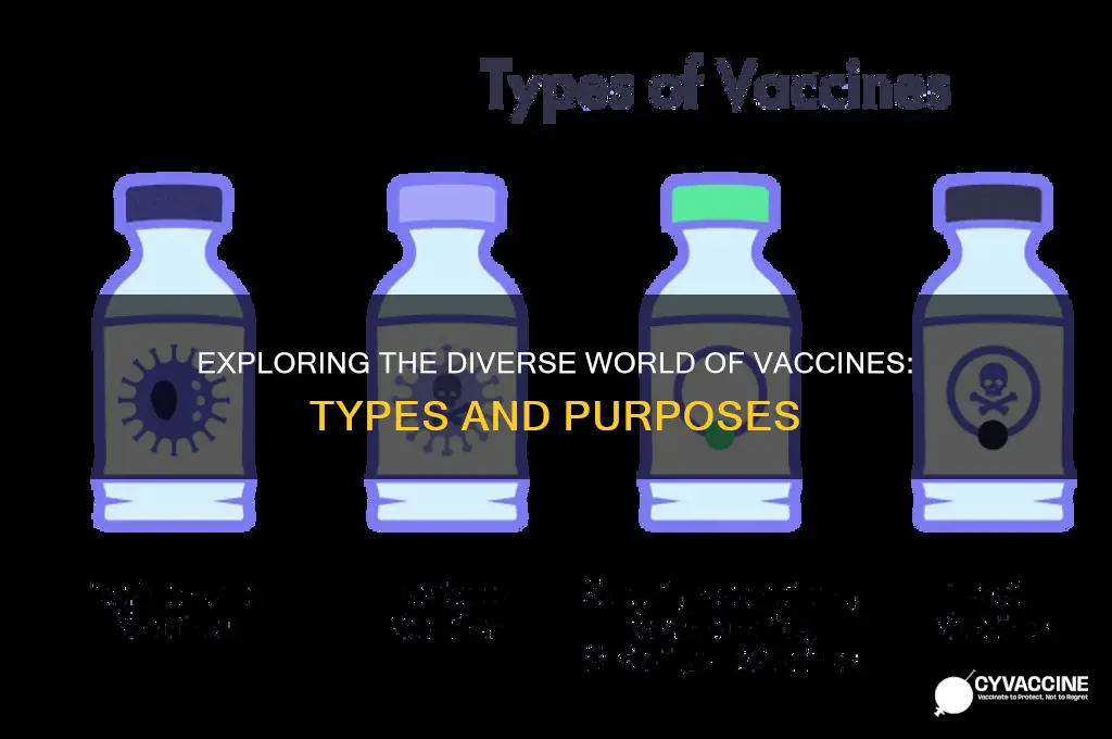 how many different kinds of vaccines are there