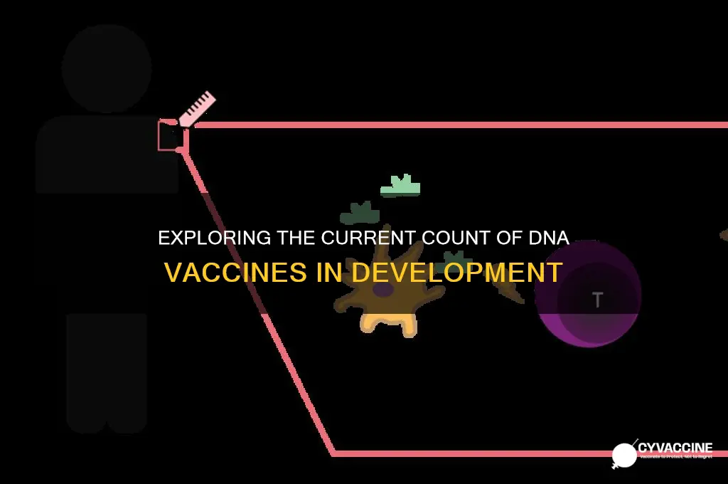 how many dna vaccines are there