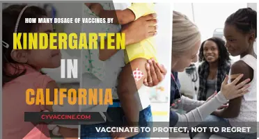 California Kindergarten Vaccine Requirements: Understanding Dosage Guidelines for Children
