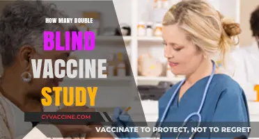 Unveiling Double-Blind Vaccine Studies: Count, Impact, and Scientific Rigor