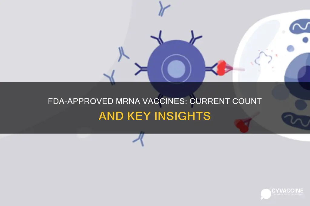 how many fda approved mrna vaccines are there
