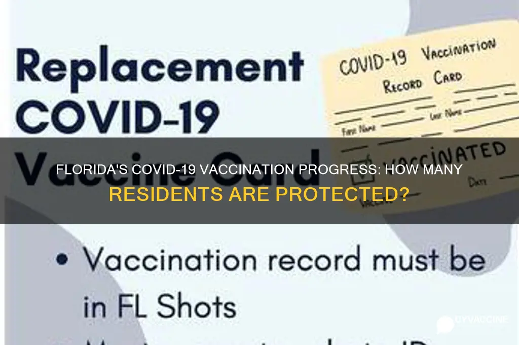 how many floridians have been vaccinated so far