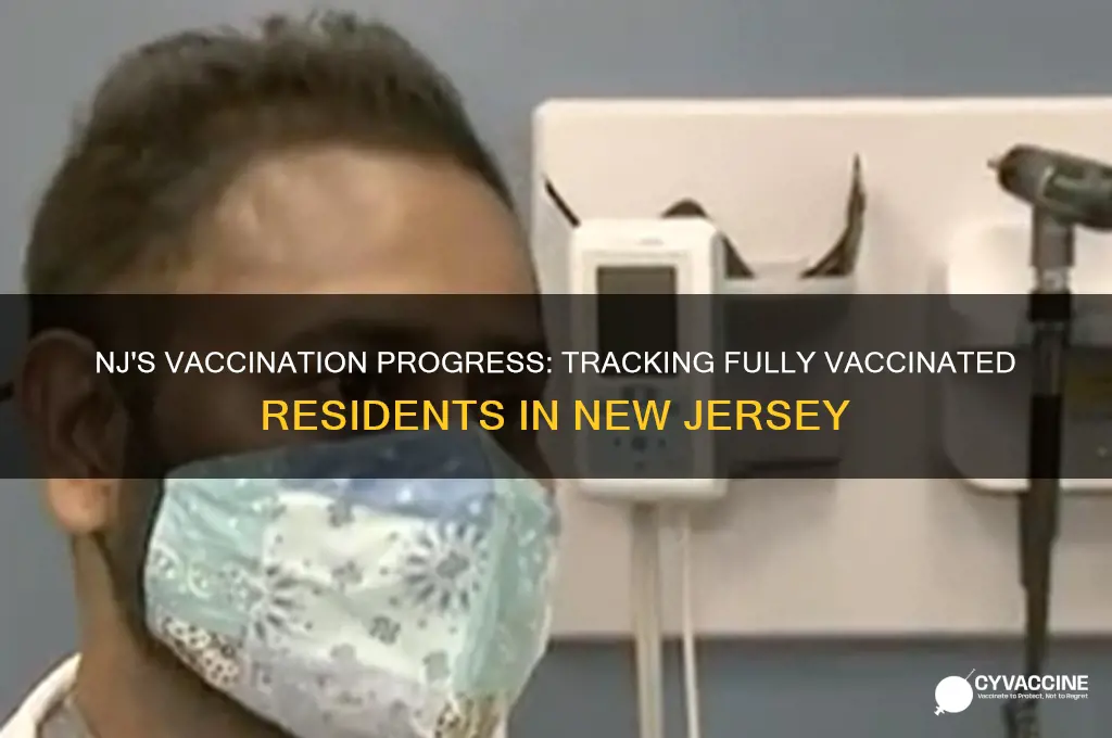 how many fully vaccinated in nj