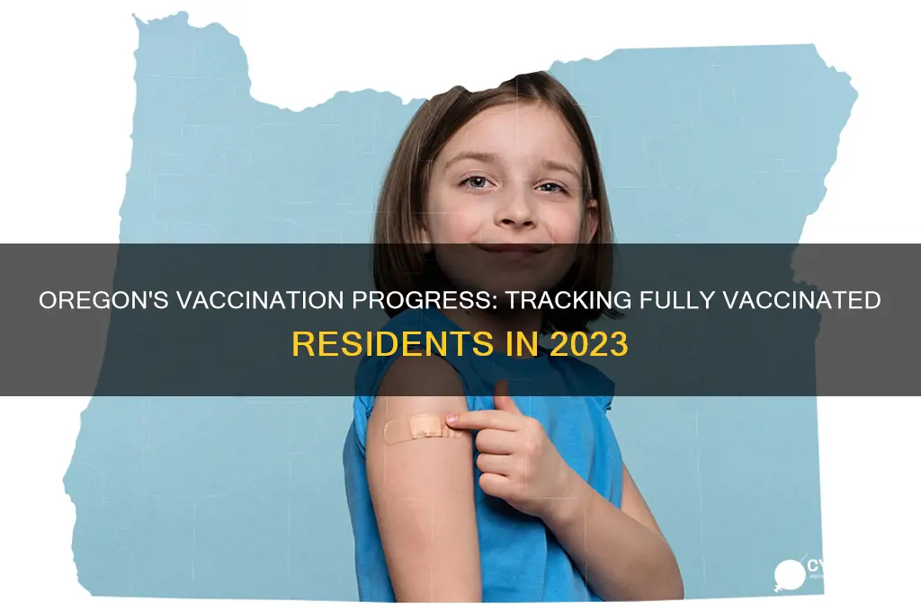 how many fully vaccinated in oregon