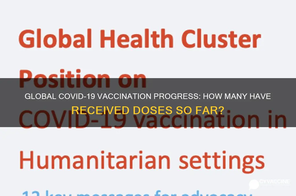how many got vaccine so far