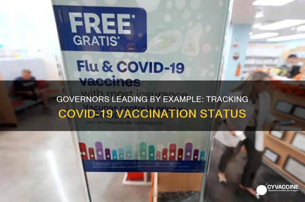 how many governors have been vaccinated