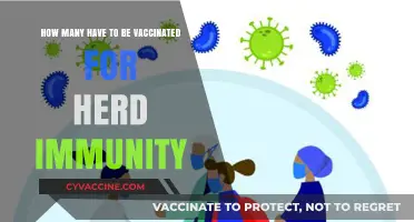 Achieving Herd Immunity: How Many Vaccinations Are Truly Needed?