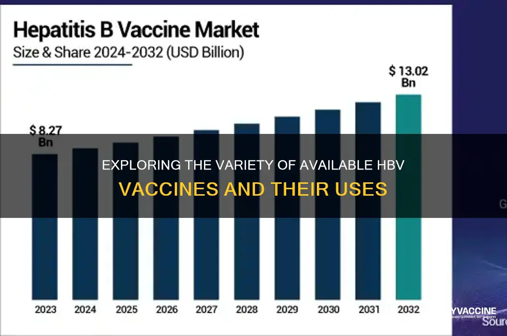 how many hbv vaccines are there
