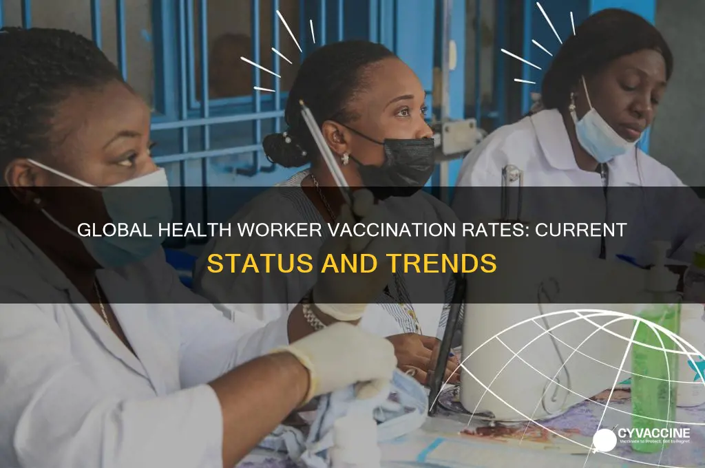 how many health workers are vaccinated