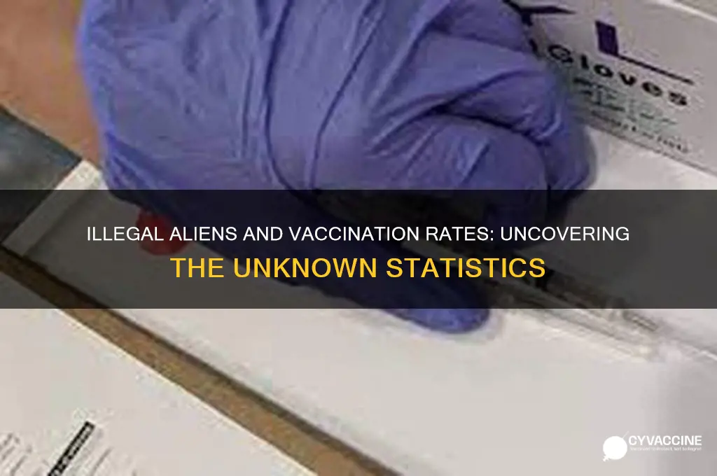 how many illegal aliens are vaccinated