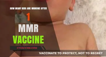 MMR Vaccine Immunity: How Many Kids Are Protected After One Dose?