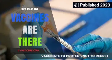 Exploring the Number of Live Vaccines Available Worldwide Today