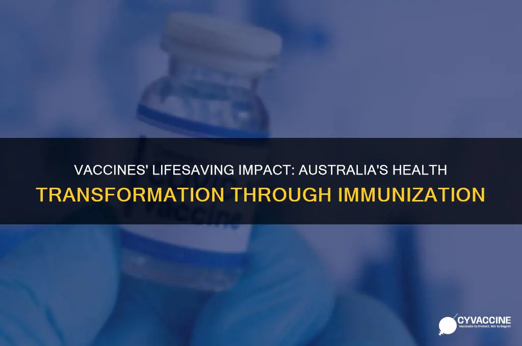 how many lives have vaccines saved in australia