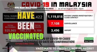 Malaysia's Vaccination Progress: Tracking the Number of Vaccinated Citizens