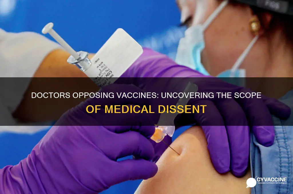 how many md are against all of the vaccines