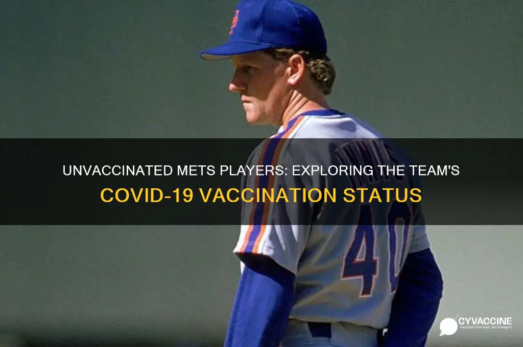 how many mets are not vaccinated