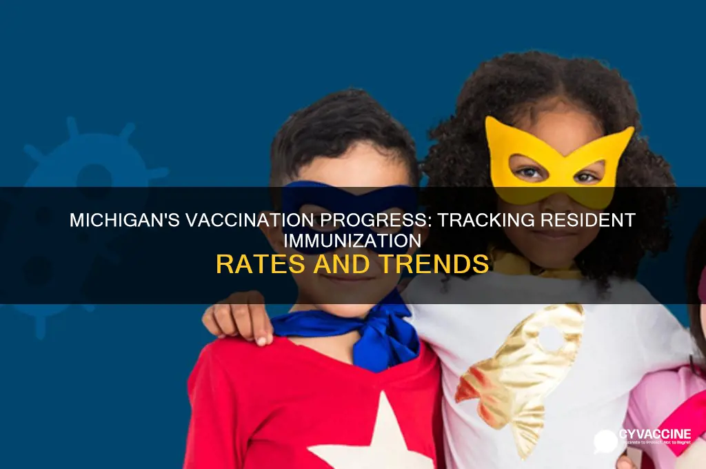 how many michigan residents are vaccinated