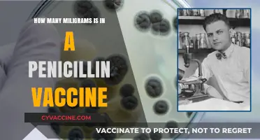 Understanding Penicillin Vaccines: Milligram Dosage Explained Simply