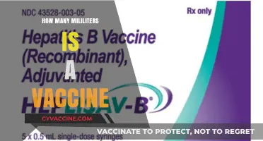Understanding Vaccine Dosages: How Many Milliliters Are Administered?