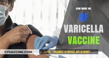 Varicella Vaccine Dosage: Understanding the Correct ML for Immunization