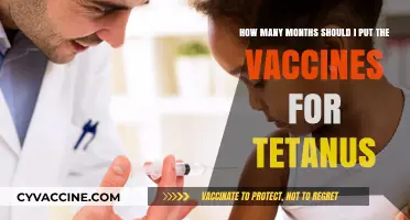 Tetanus Vaccination Schedule: Optimal Months for Long-Term Protection