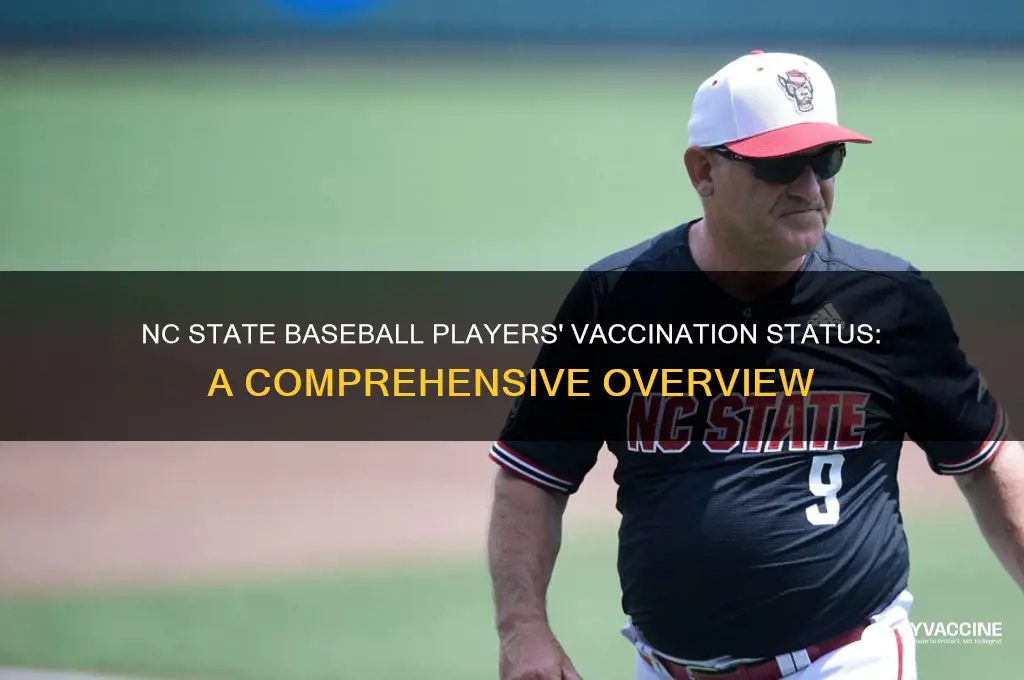 how many nc state baseball players were vaccinated