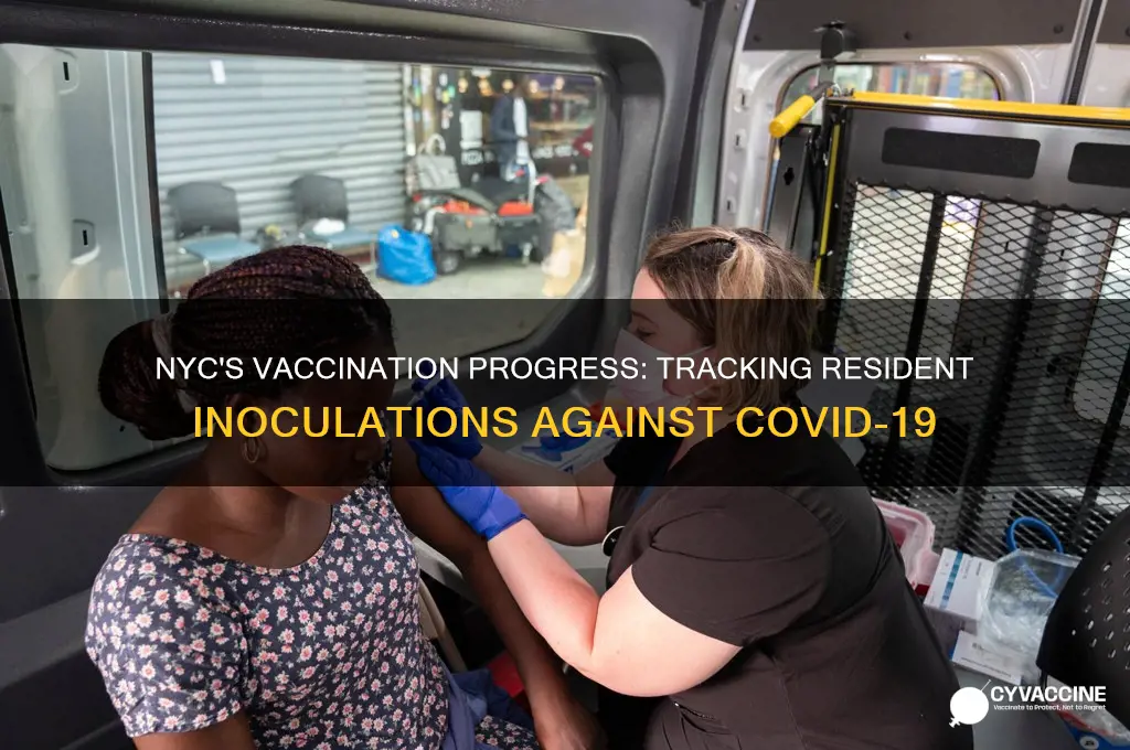 how many new york city residents have been vaccinated