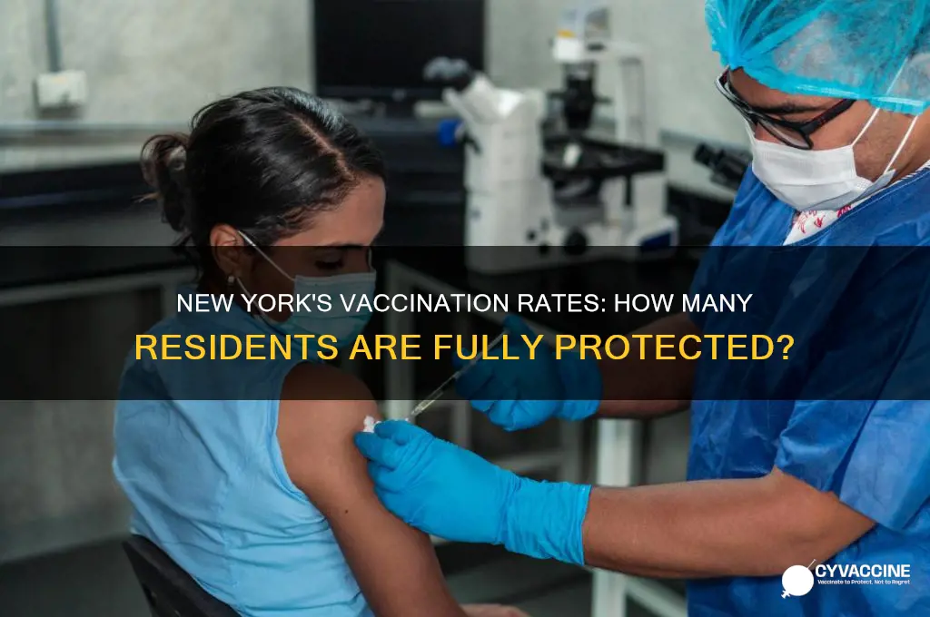 how many new yorkers are vaccinated